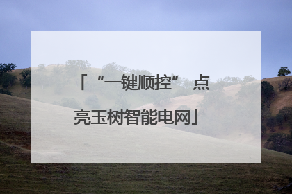 “一键顺控” 点亮玉树智能电网