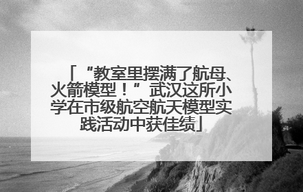“教室里摆满了航母、火箭模型！”武汉这所小学在市级航空航天模型实践活动中获佳绩