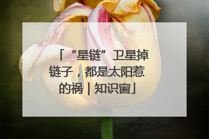 “星链”卫星掉链子，都是太阳惹的祸｜知识窗