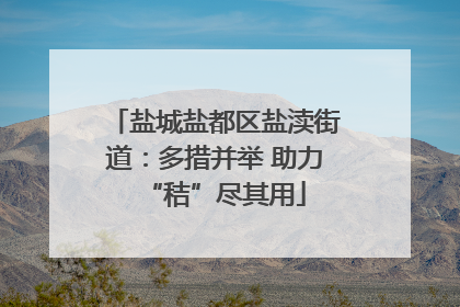 盐城盐都区盐渎街道：多措并举 助力“秸”尽其用