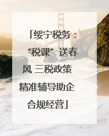 绥宁税务：“税课”送春风 三税政策精准辅导助企合规经营