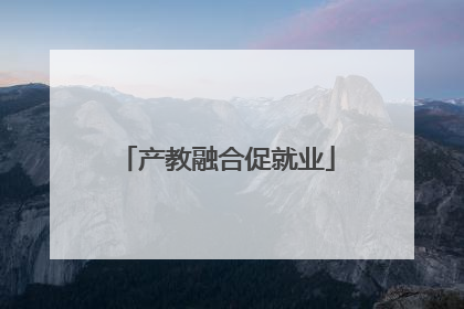 产教融合促就业