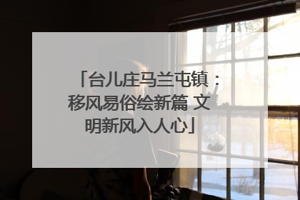 台儿庄马兰屯镇：移风易俗绘新篇 文明新风入人心