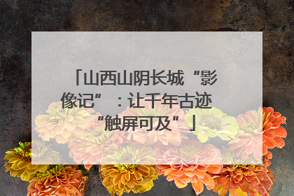 山西山阴长城“影像记”：让千年古迹“触屏可及”