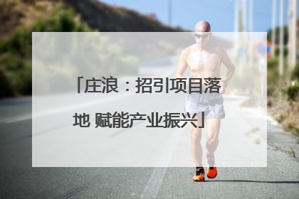 庄浪：招引项目落地 赋能产业振兴