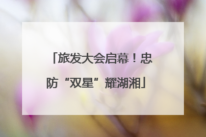 旅发大会启幕！忠防“双星”耀湖湘