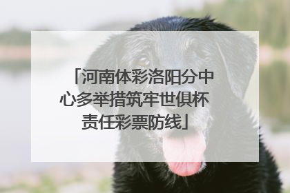 河南体彩洛阳分中心多举措筑牢世俱杯责任彩票防线