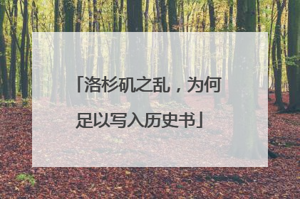 洛杉矶之乱，为何足以写入历史书