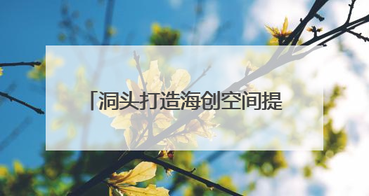 洞头打造海创空间提供一站式服务 让青年为海岛注入新活力