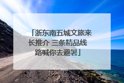 浙东南五城文旅来长推介 三条精品线路喊你去避暑