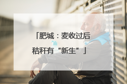 肥城：麦收过后秸秆有“新生”