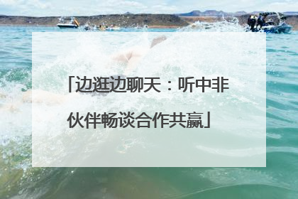 边逛边聊天：听中非伙伴畅谈合作共赢