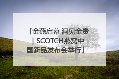 金燕启幕 洞见金贵｜SCOTCH燕窝中国新品发布会举行