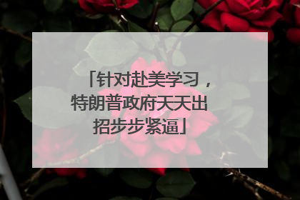 针对赴美学习，特朗普政府天天出招步步紧逼
