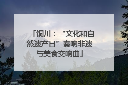 铜川：“文化和自然遗产日”奏响非遗与美食交响曲
