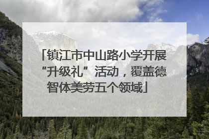 镇江市中山路小学开展“升级礼”活动，覆盖德智体美劳五个领域