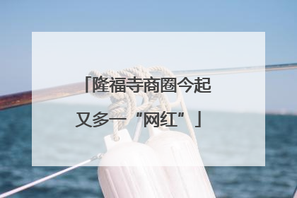 隆福寺商圈今起又多一“网红”