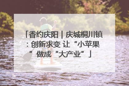 香约庆阳｜庆城桐川镇：创新求变 让“小苹果”做成“大产业”