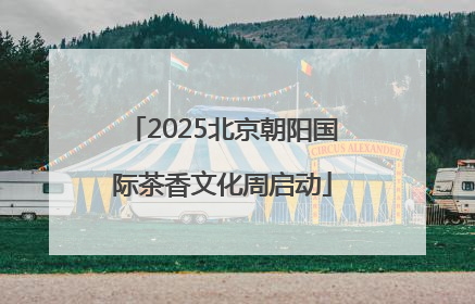2025北京朝阳国际茶香文化周启动