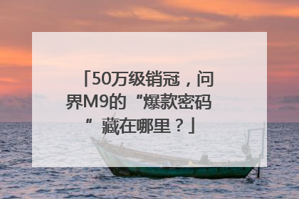 50万级销冠，问界M9的“爆款密码”藏在哪里？